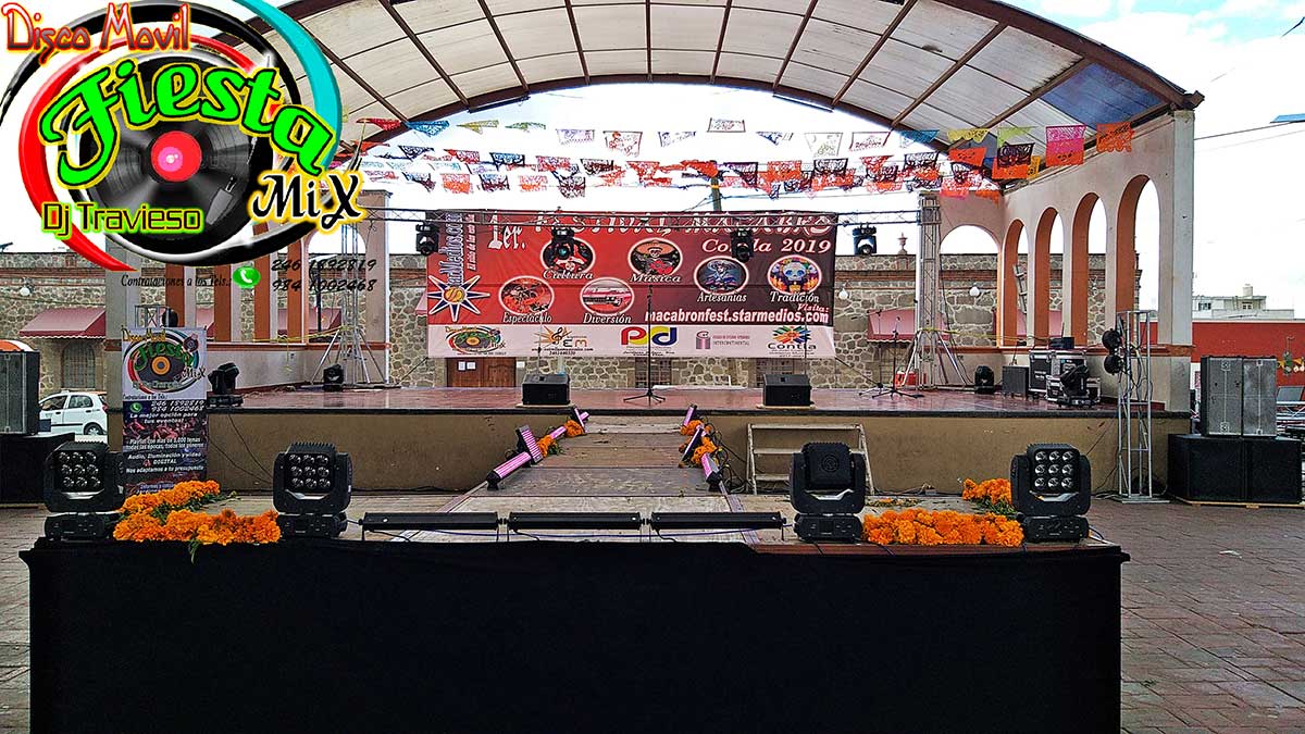 Contratacion disco movil dj sonido para quinceanos boda en tlaxcala